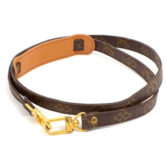 Louis Vuitton Bag Strap Monogram With Gold Hardware 42" - Picture 1 of 5